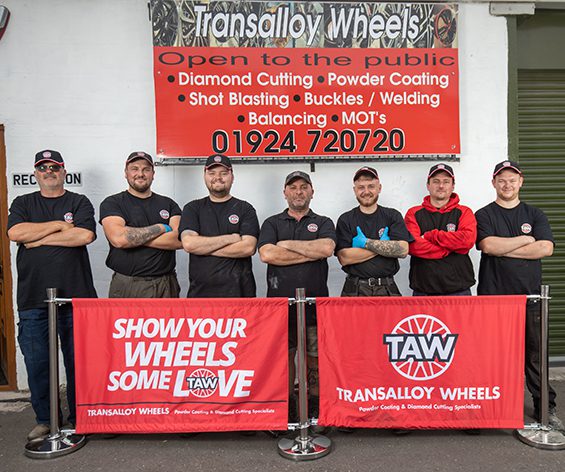 Transalloy Wheels - end of lease repair